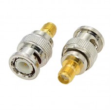Adaptor, BNC male to SMA female Adaptor, BNC male to SMA female