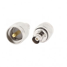 Adaptor, UHF male to BNC female Adaptor, UHF male to BNC female