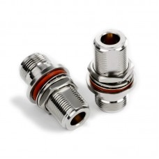 Adaptor, N female to N female, Bulkhead Mounting Adaptor, N female to N female, Bulkhead Mounting