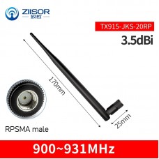 Antenna 915 MHZ, Plastic, RP-SMA male, 195mm Antenna 915 MHZ, Plastic, RP-SMA male, 195mm