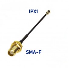 Patch Cable, SMA female to IPEX female, 10cm Patch Cable, SMA female to IPEX female, 10cm
