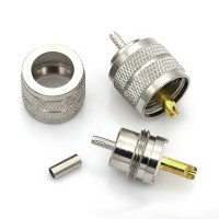 UHF Male Crimp Connector for RG-316, RG-174 Cable UHF Male Crimp Connector for RG-316, RG-174 Cable