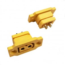 XT60E-F Panel Mount 2 Pole XT60 Female Connector XT60E-F Panel Mount 2 Pole XT60 Female Connector