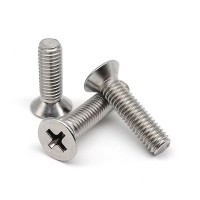 Machine Screw Countersunk Head  M3 x 8 Stainless (10)