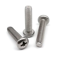 Machine Screw Pan Head  M3 x 8 Stainless (10)